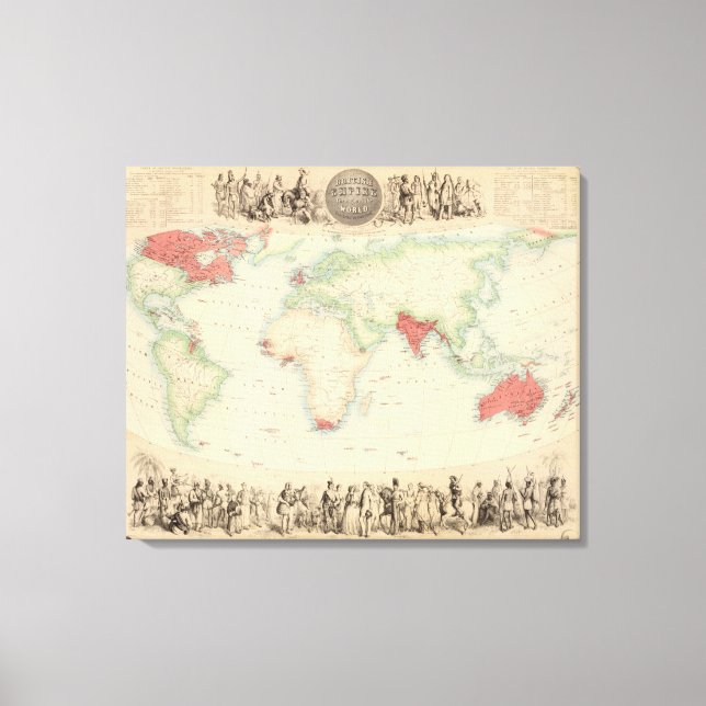 British Empire 2 Canvastryck (Framsida)