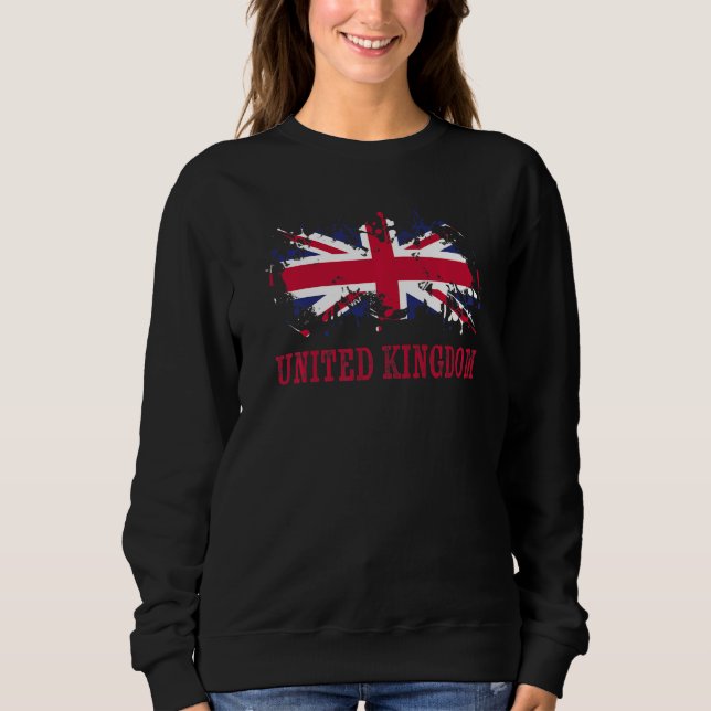 British enthusiasts for United Kingdom and United  T Shirt (Framsida)