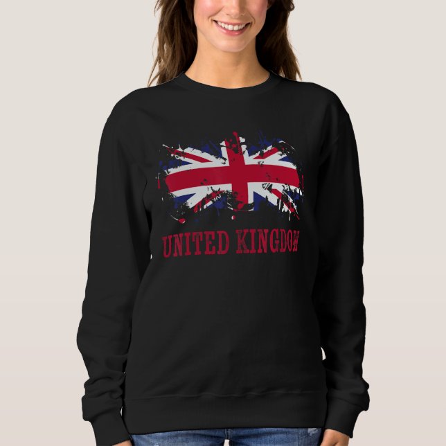 British enthusiasts for United Kingdom and United  T Shirt (Framsida)