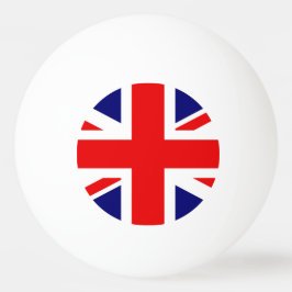 British Flag United Kingdom of England Pingisboll