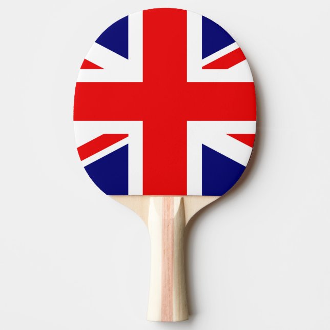 British Flag United Kingdom of England Pingisracket (Framsidan)