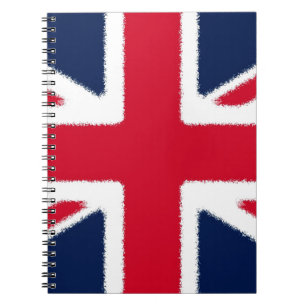 British Flagga Anteckningsbok