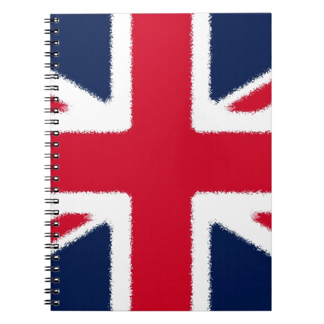 British Flagga Anteckningsbok (Framsidan)