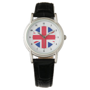 British flagga armbandsur