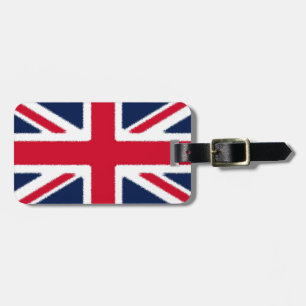 British Flagga Bagagebricka
