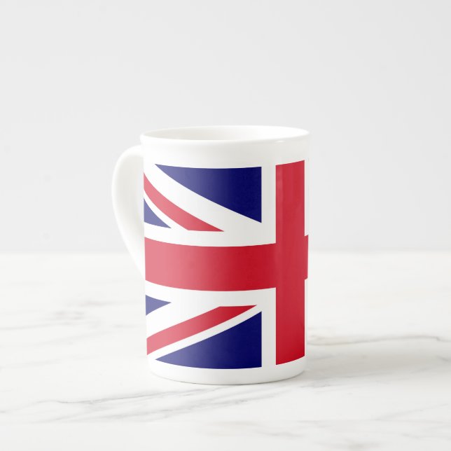 British Flagga Benporslin Mugg (Framsida vänster)