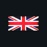 British Flagga Canvastryck<br><div class="desc">British Flagga Zazzles glanduk är gjord av en additiv blandning av bomullspoly och har en speciell bläck-receptiv jackande som skyddar det tryckta ytan från sprickbildning när det sträcks ut. Vår omedelbara torra glanduk är tillverkad med en tät väv som är perfekt för alla fotografier eller bror och ger utskrifter som...</div>