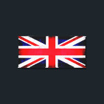 British Flagga Canvastryck<br><div class="desc">British Flagga Zazzles glanduk är gjord av en additiv blandning av bomullspoly och har en speciell bläck-receptiv jackande som skyddar det tryckta ytan från sprickbildning när det sträcks ut. Vår omedelbara torra glanduk är tillverkad med en tät väv som är perfekt för alla fotografier eller bror och ger utskrifter som...</div>