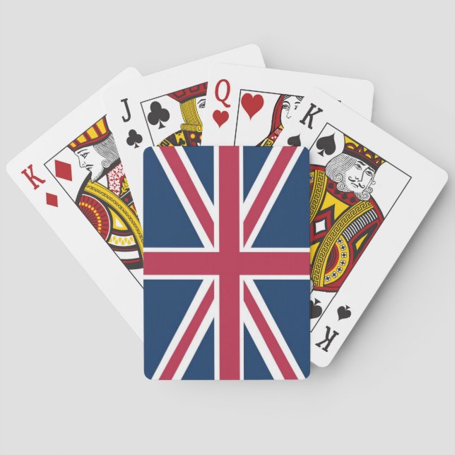 British flagga casinokort (Baksidan)