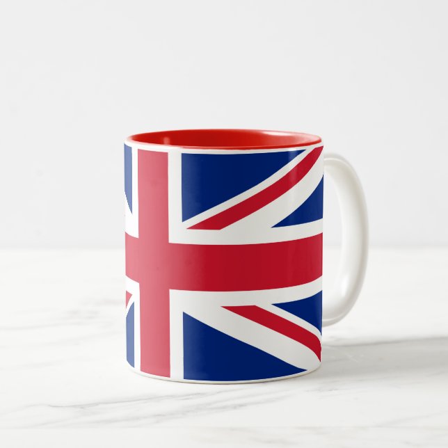 British Flagga Coffee Mugg (Framsida höger)