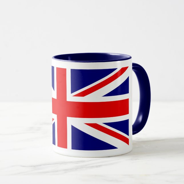 British Flagga Coffee Mugg (Framsida höger)