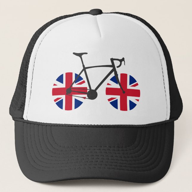 British Flagga Cycling Keps (Framsida)