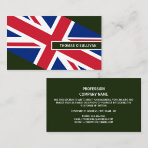 British Flagga Design, Nordirlands Flagga Visitkort