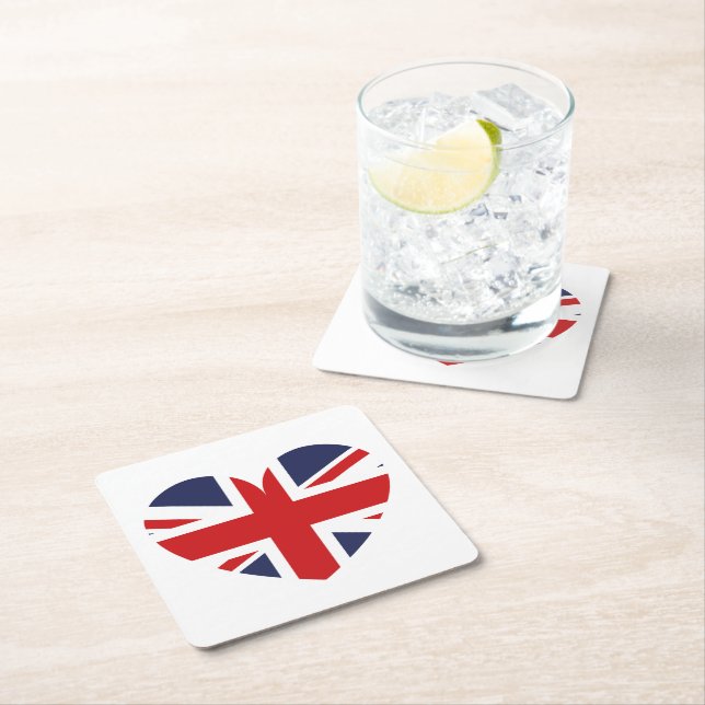 British Flagga Drink Underlägg (Insitu)