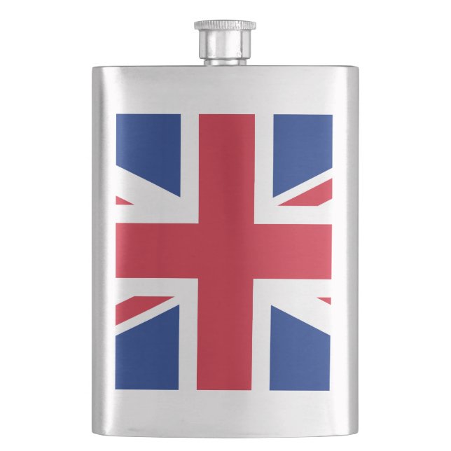 British flagga Flask Fickplunta (Framsidan)
