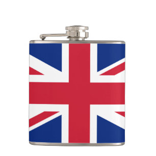British flagga Flask Fickplunta
