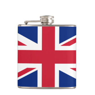 British flagga Flask Fickplunta