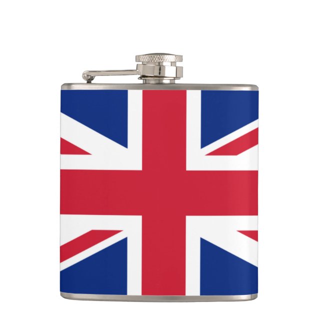 British flagga Flask Fickplunta (Framsidan)