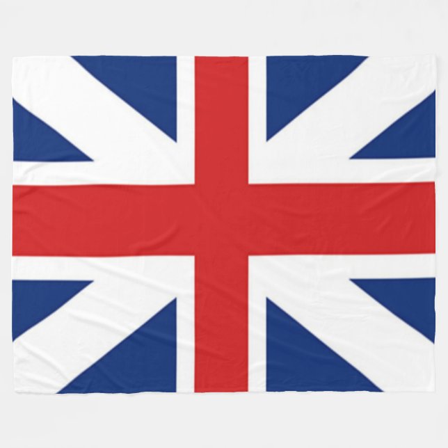 BRITISH FLAGGA FLEECEFILT (Framsidan (Horisontell))
