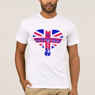 British Flagga Heart & Guitar Tröja