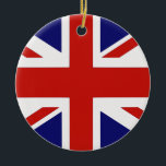 British flagga julgransprydnad keramik<br><div class="desc">brittisk,  flagga,  "brittisk flagga",  "facklig jack",  union,  jack,  engelsk,  England,  "Förenade kungariket",  "u.k",  "u.k.",  "engelsk flagga",  "England flagga",  "Förenade kungariket flagga",  "underbar britain",  britain,  flaggor,  land,  kor,  isles,  blått,  vitt, ,  Irland,  skotand Mark,  promenader.</div>