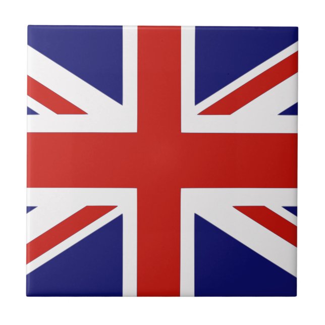 British flagga kakelplatta (Framsidan)