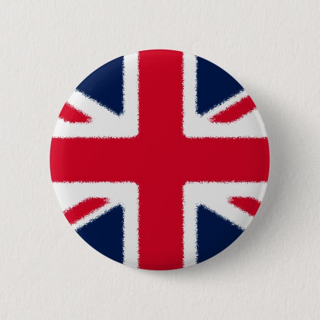 British Flagga Knapp (Framsida)