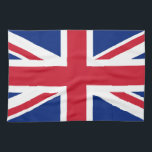 British flagga kökshandduk<br><div class="desc">Utformning tillsammans med flagga från Förenade konungariket Underbar Storbritannien och Nordirland (Union Jack)</div>