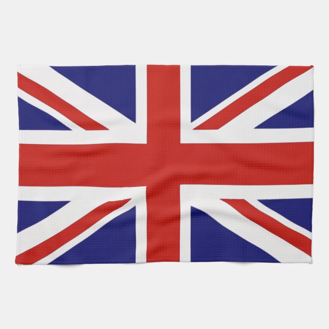 British flagga kökshandduk (Horisontell)
