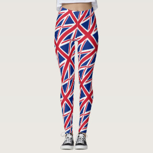 British flagga leggings
