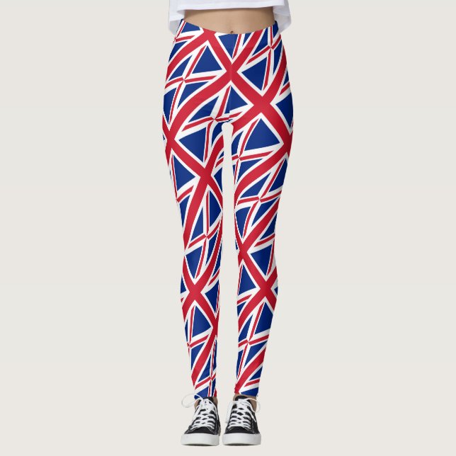 British flagga leggings (Framsida)