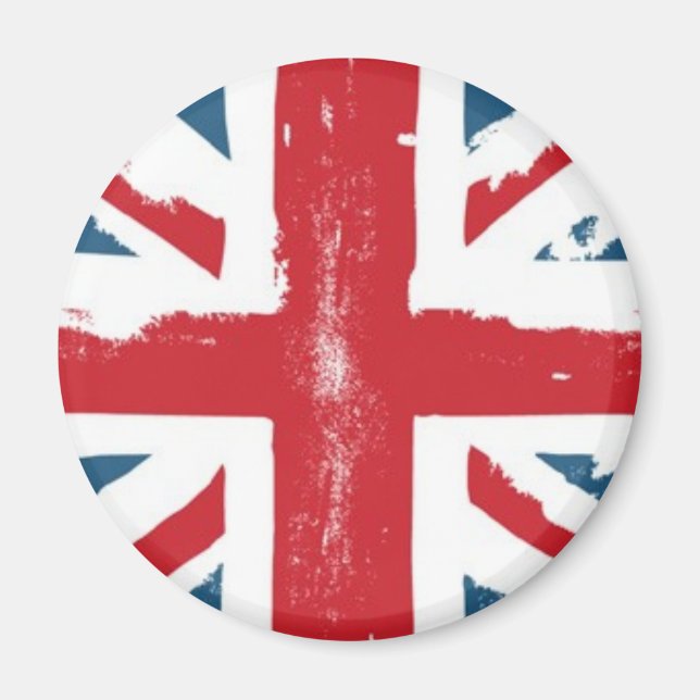 British Flagga Magnet (Framsidan)