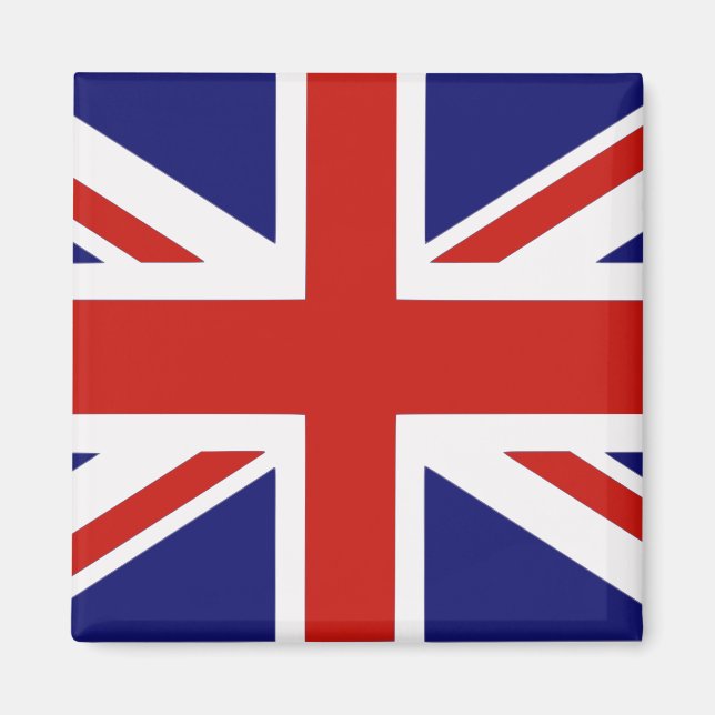 British flagga magnet (Framsidan)