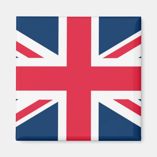 British Flagga Magnet (Framsidan)