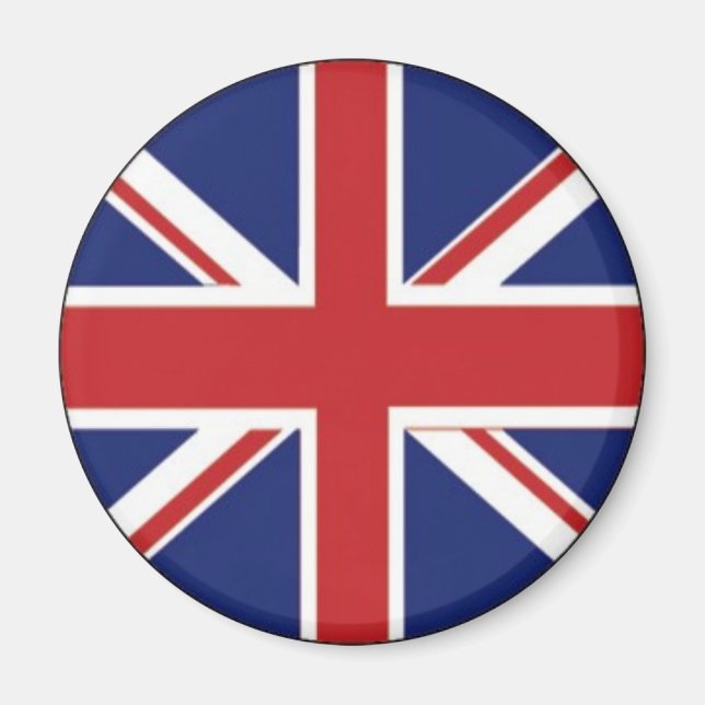 British Flagga Magnet (Framsidan)