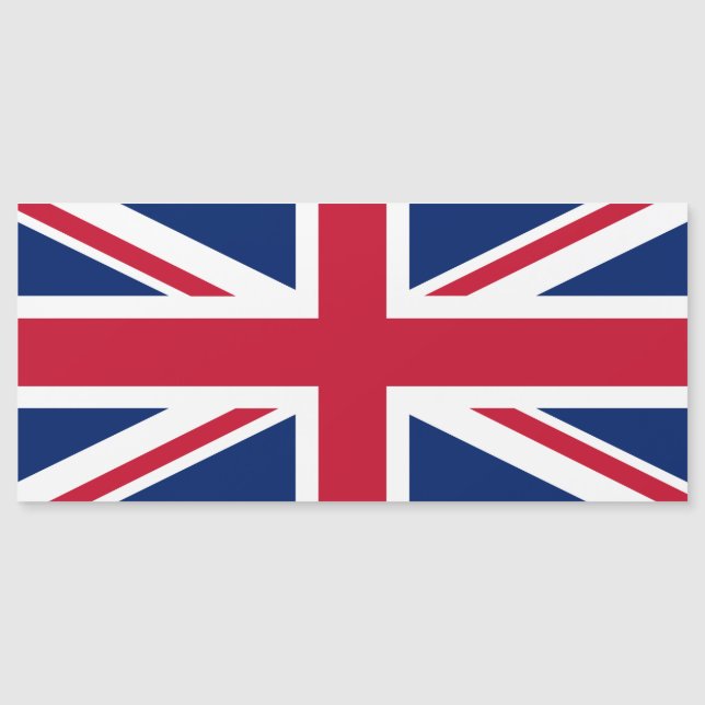 British Flagga Magnetic Card (Framsida)