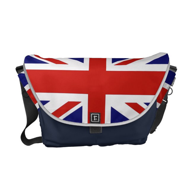 British flagga messenger bag (Framsidan)