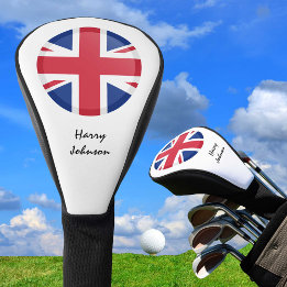 British Flagga & Monogrammed Golf Klubbs Covers UK