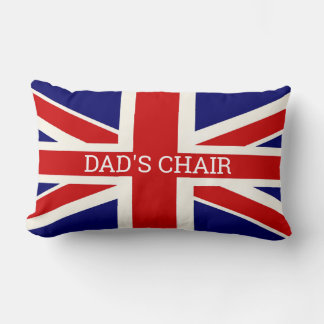 BRITISH Flagga PAPPA ECAIR Lumbar Pillow Lumbarkudde