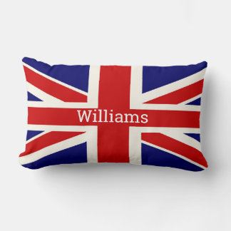 BRITISH Flagga Personlig Lumbarkudde