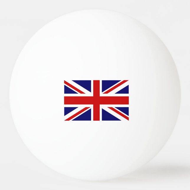 British flagga ping pong bollar för bord tennis (Framsidan)