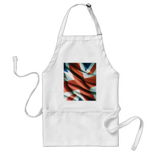 British Flagga Pop Art Förkläde