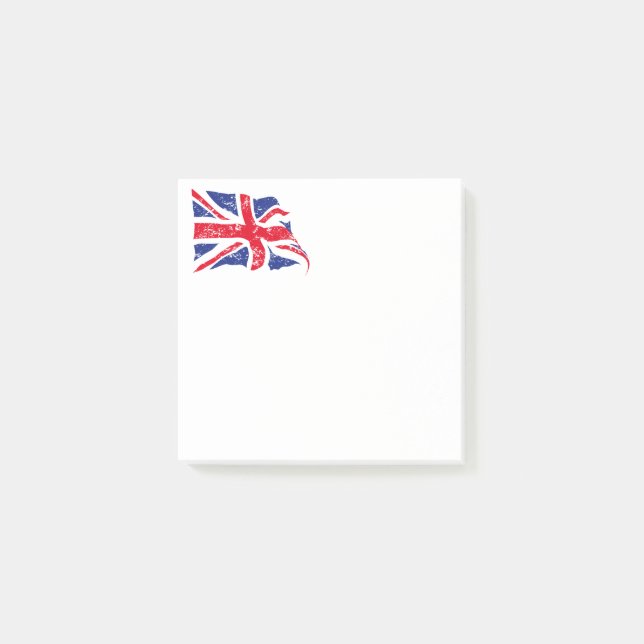 British Flagga Post it Notes Post-it Block (Framsida)