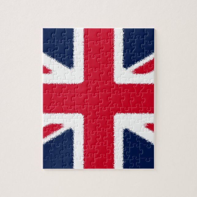 British Flagga Pussel (Vertikal)
