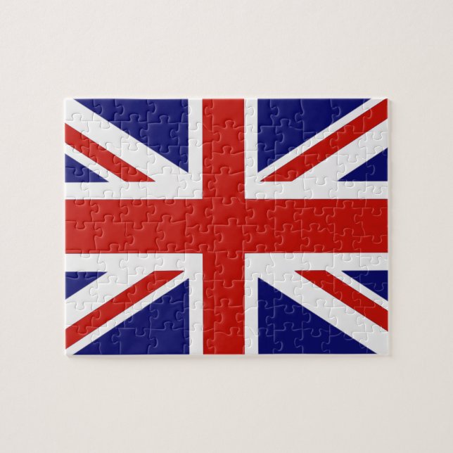 British flagga pussel (Horisontell)