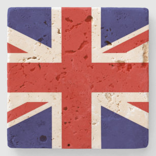 British Flagga Stone Underlägg