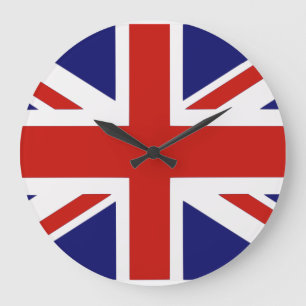 British flagga stor klocka