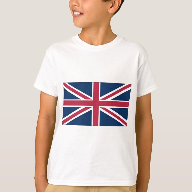British flagga t-shirt (Framsida)