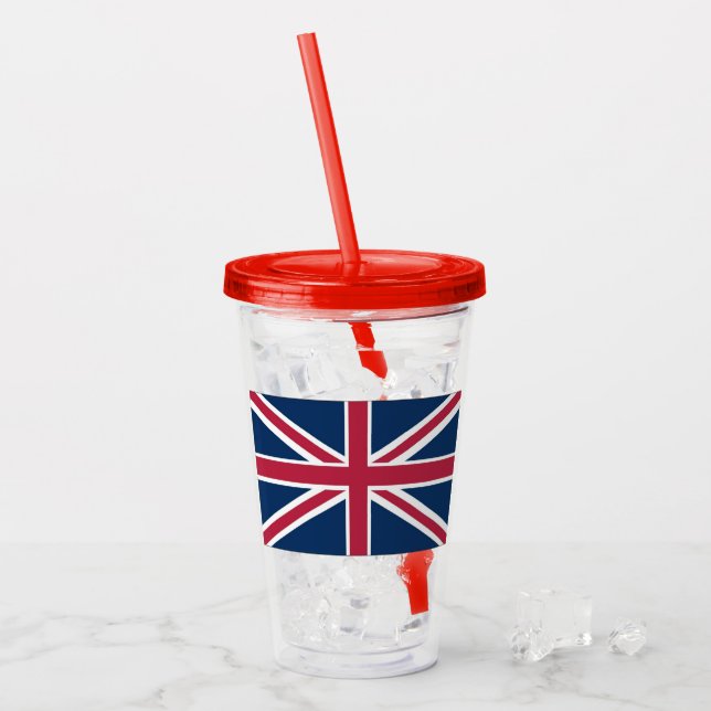 British flagga take away mugg (Framsida Ice)