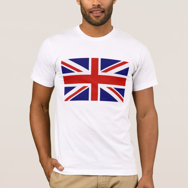 British flagga tee shirt (Framsida)